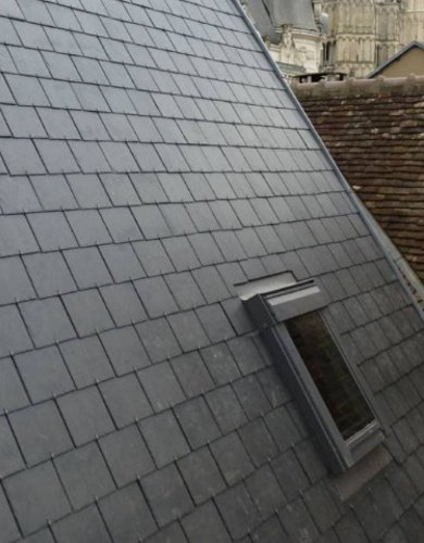 Toiture ardoise imperméabilisée