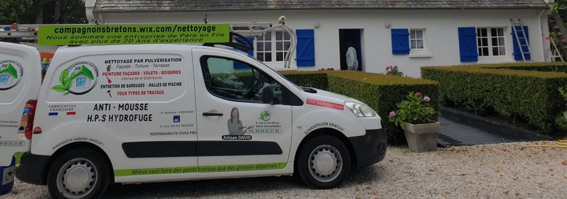 Illustration d'une intervention de France Rénovation Van Been pour rénové une toiture