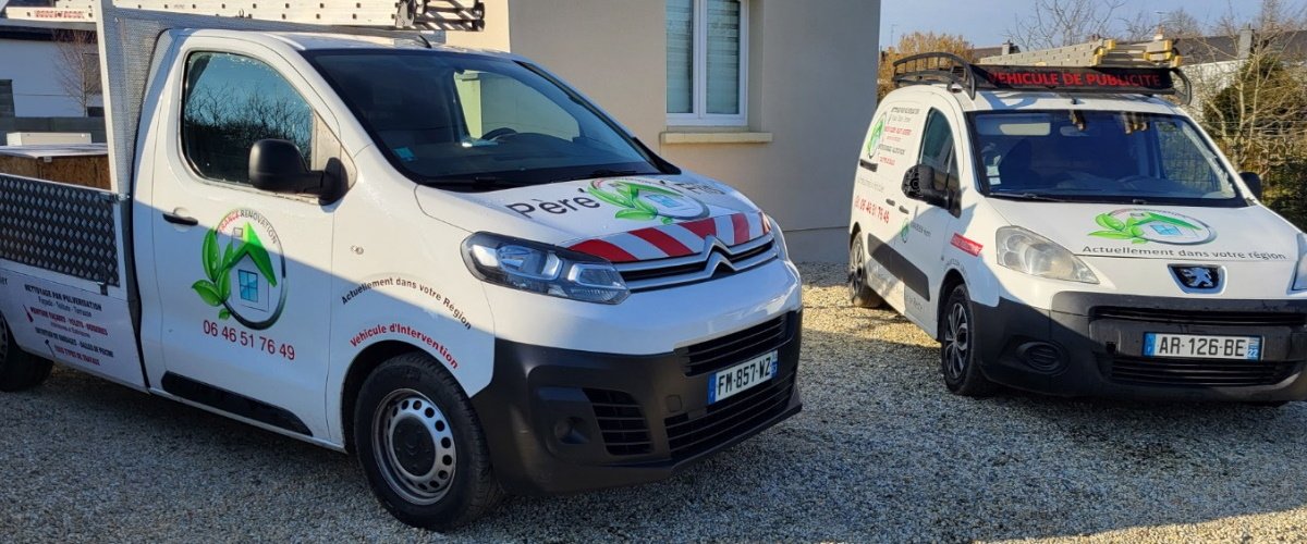 Véhicule couvreur ravaleur Van Been